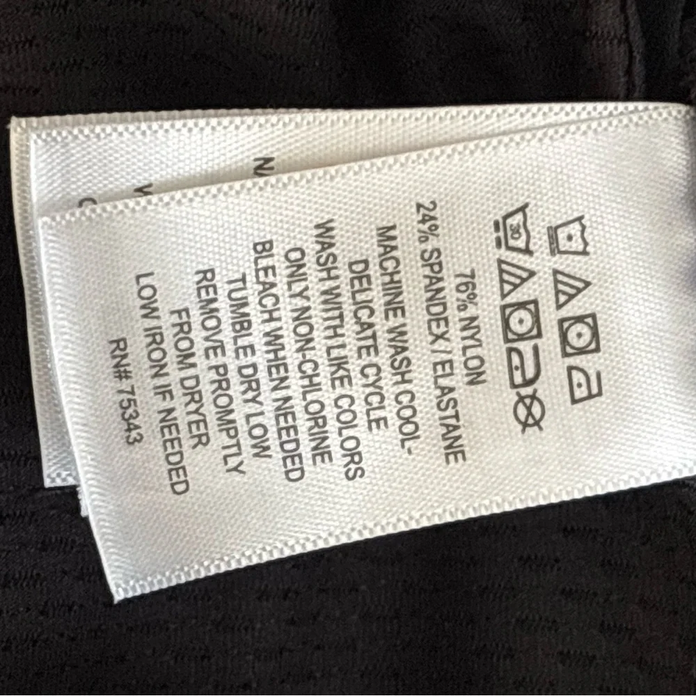 Tommy Bahama Black Everyday Active Pants Size Large w/Pockets Hiking Outdoor - Picture 15 of 15